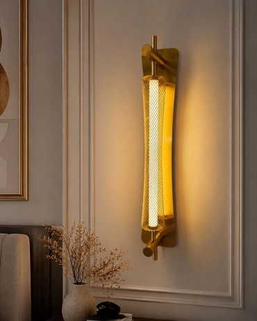 Бра настенный Dara led LED, золотистый
