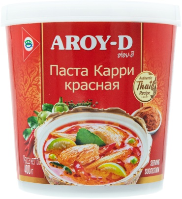 AROY-D соус паста карри красная 400 г