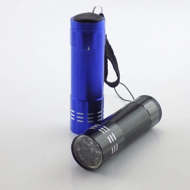 Лампа f3 Металический синий LED-UV 3 Вт