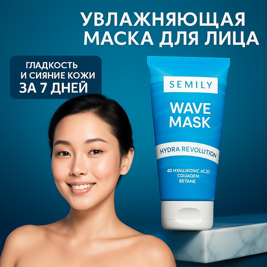 Маска для лица Semily крем Hudra Revolution 1 шт