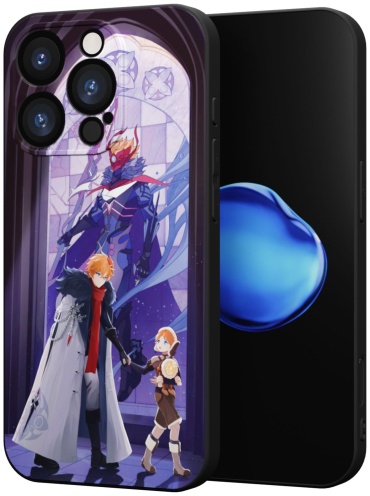 Чехол Mcover для Apple iPhone 16 Pro рисунок