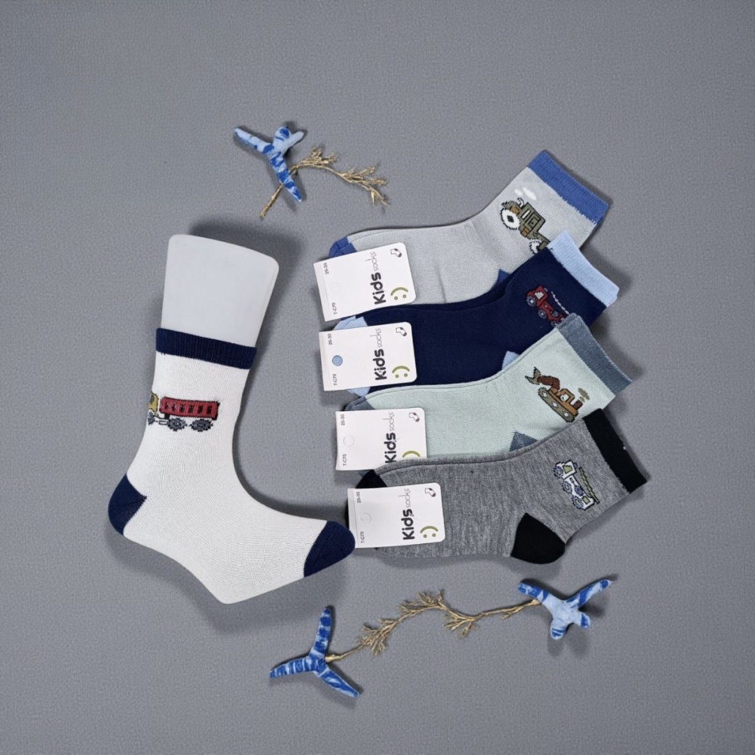 Носки Djos Socks F-Tc70 5 пар мультиколор 3-5 лет