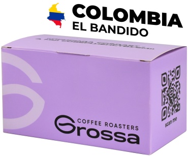 Кофе Grossa Colombia El Bandido зерновой 200 г