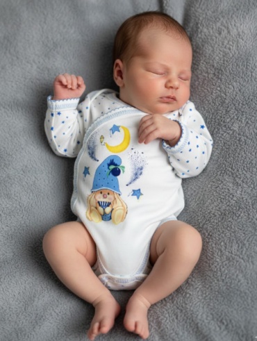 Боди BABYGLORY голубой