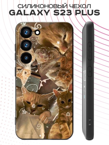 Чехол для Samsung Galaxy S23+ рисунок
