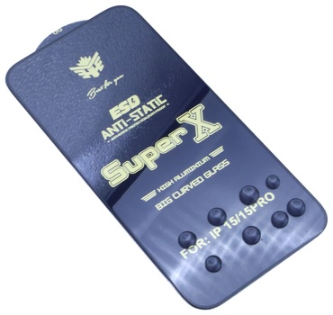 Стекло ESD для Apple iPhone 12 Pro Max черный