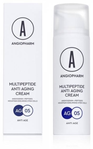 ANGIOPHARM крем Multipeptide Anti Aging для лица, для зоны декольте 50 мл