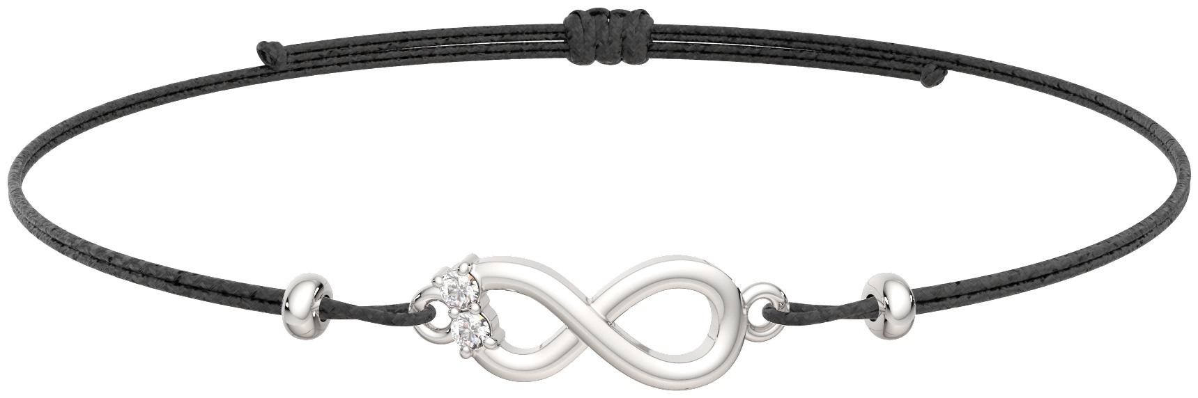 Lucente Silver BRA-LU-925-3599864-18 длина 18 см, вес 1.11 г серебро, плетение отсутствует