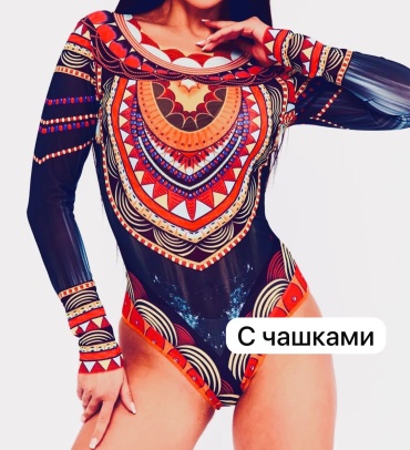Купальник слитный Teresa мультиколор