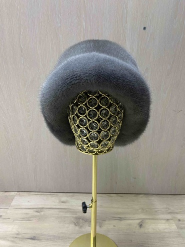 Шляпа SeMifur размер 55, 56, 57, 58, графит