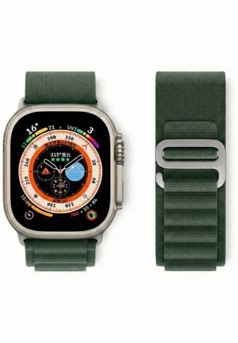 Ремешок Spigen для Apple Watch Series 3, Watch Series 4 темно-зеленый