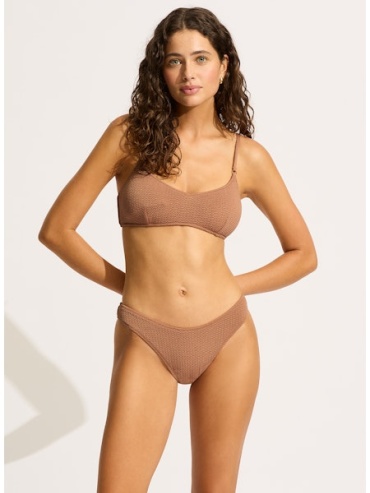 Купальник раздельный SEAFOLLY бронзовый