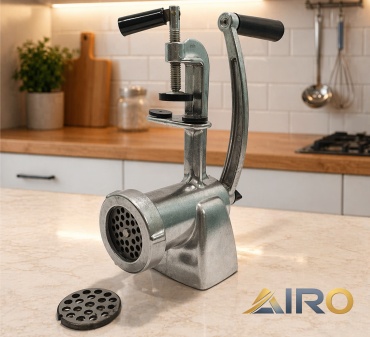 Мясорубка ручная AIRO AR-4025, алюминий