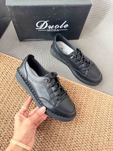 Балетки Duole Moda черный