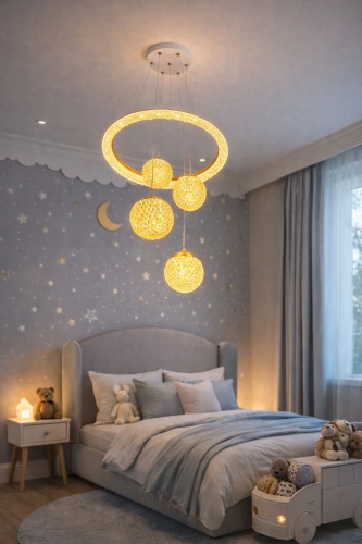Люстра подвесная SAT LED, кол-во ламп: 4 шт