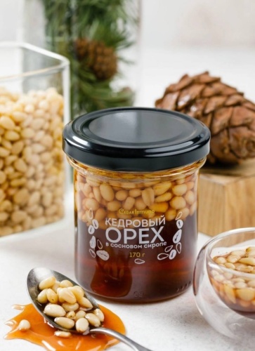 Сосновый сироп с ядром кедрового ореха / Cedar Immuno / 170 г
