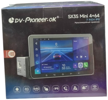 Dv.pioner.ok mini 4+64 + камера 1 DIN