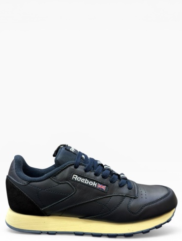 Кроссовки Reebok Classic Leather темно-синий