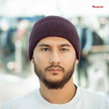 Шапка Shapkoff размер 56, 57, 58, 59, бордовый