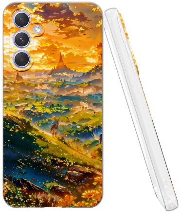 Чехол Mcover для Samsung Galaxy A55 рисунок