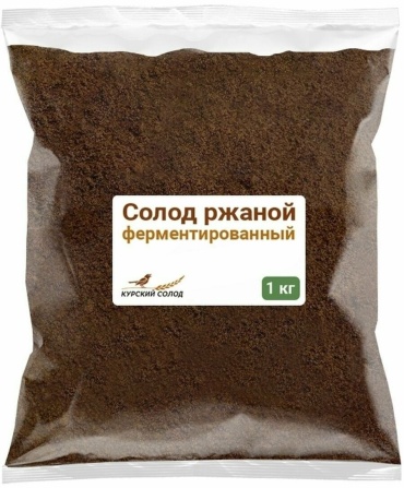 Солод ржаной молотый 1000 г
