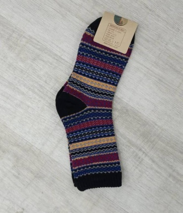 Носки K'SOX 1 пара черный, мультиколор 36-39