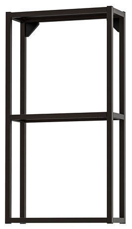 Стеллаж настенный IKEA ENHET, 40x15x75 см, серый