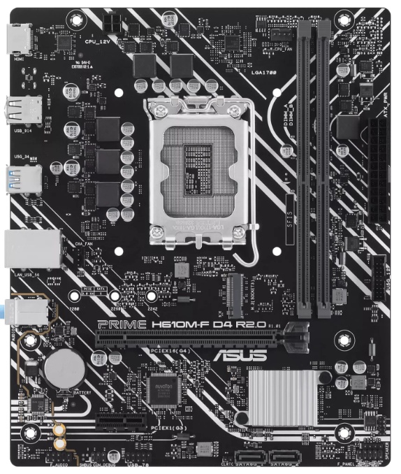 Материнская плата ASUS PRIME H610M-F