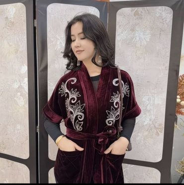 Национальный костюм 0risma черный, бордовый
