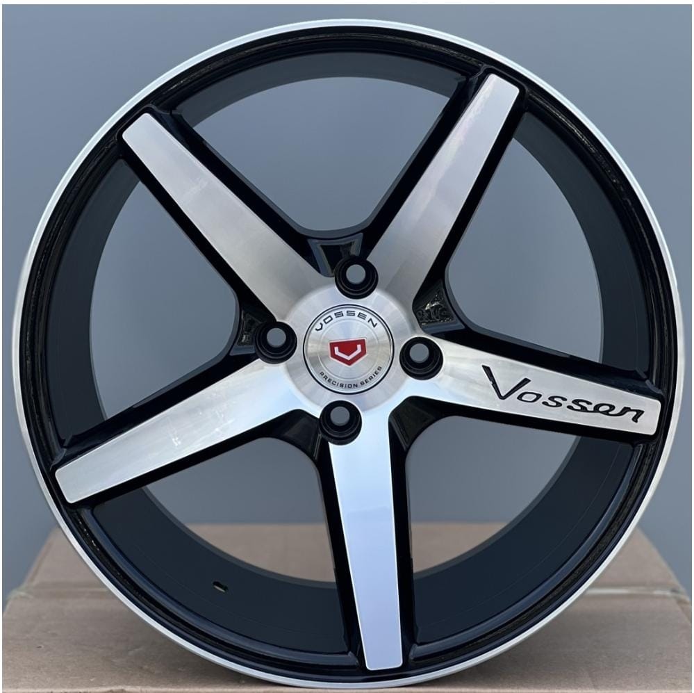 Rainbow Dance Vossen VPS 5154 7x15/4x98 D58.6 ET35 4 диска черный, серебристый