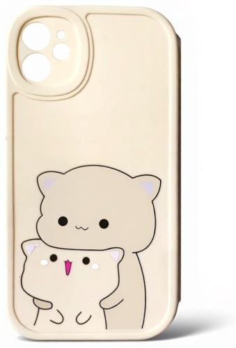 Чехол для iPhone 11 рисунок кот