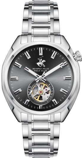 Механические Beverly Hills Polo Club BP3834X.350 нержавеющая сталь