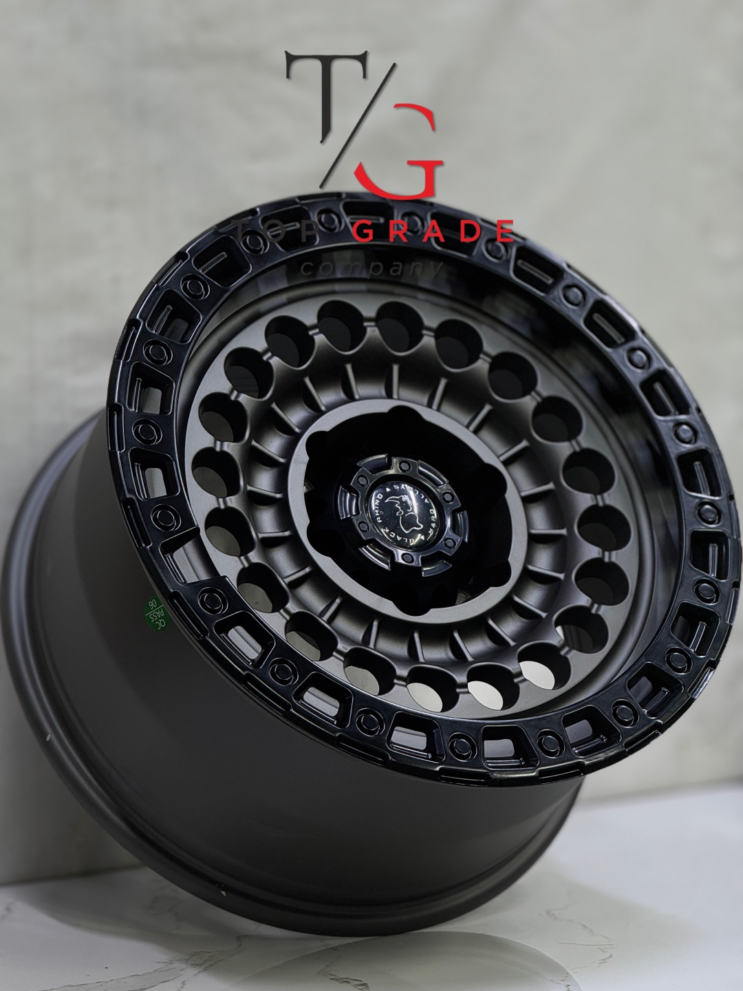 Top Grade Tg0004 9x17/6x139.7 D110 ET0 4 диска черный, коричневый
