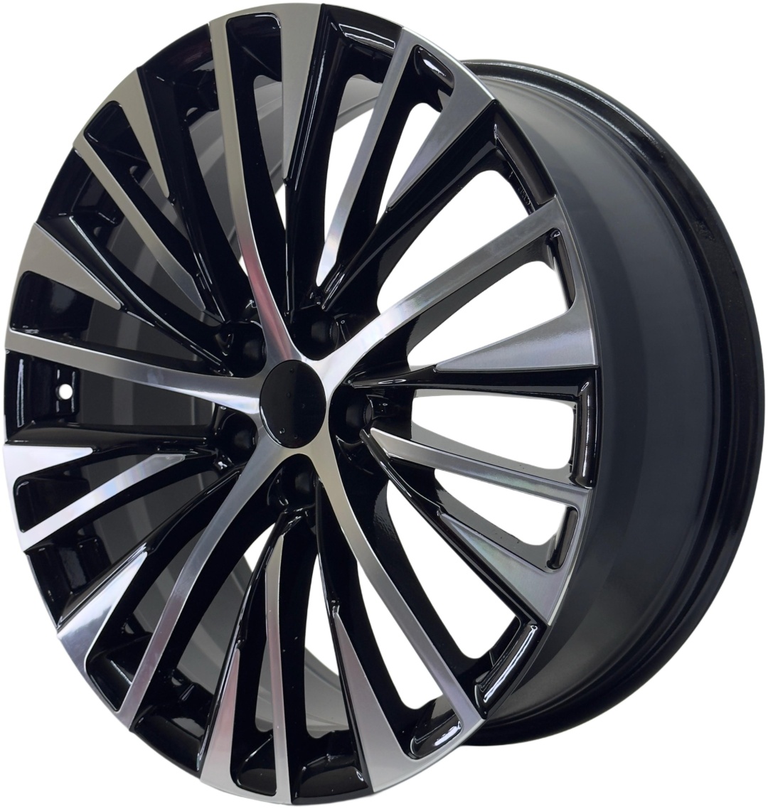 Yixing H952F WestWheels КОНУС 8x20/5x114.3 D60.1 ET30 4 диска черный, хром