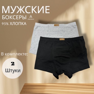 Боксеры ABOSHI светло-серый
