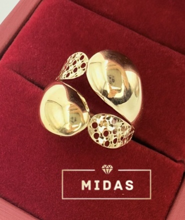 MIDAS 77099010 размер 19.5 вес 2.46 г золото, без вставок