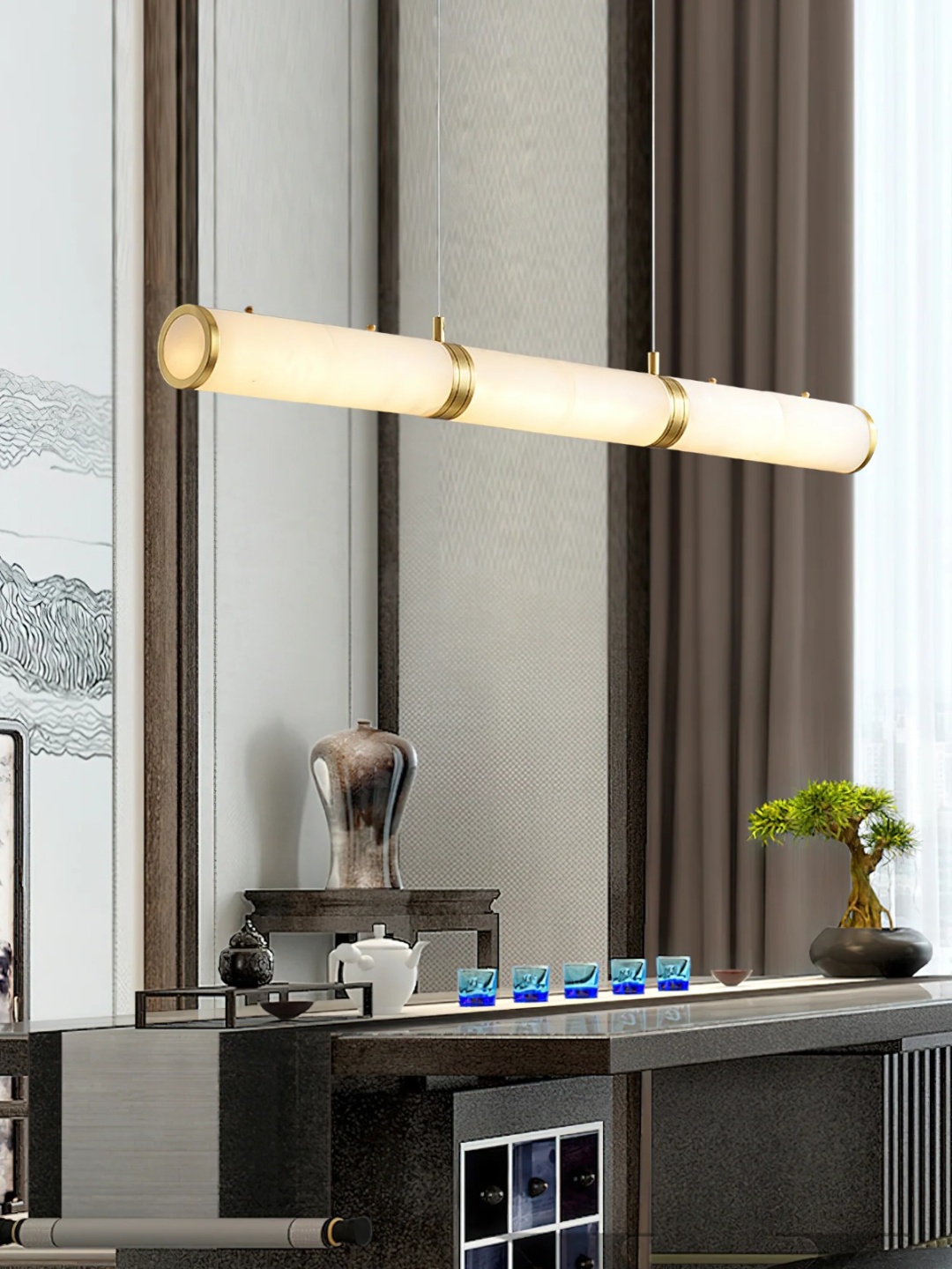 Люстра подвесная sat LED, кол-во ламп: 1 шт
