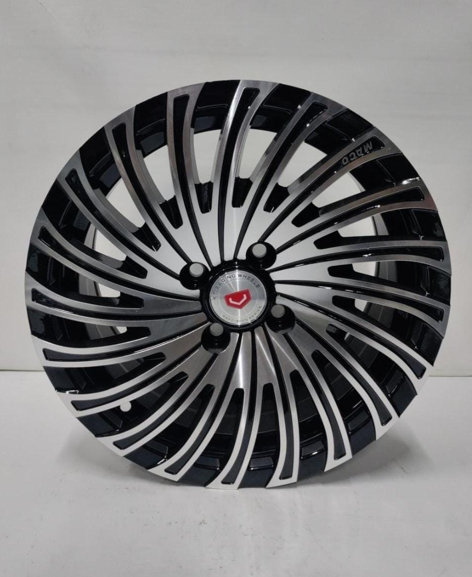 Rainbow Dance Maco 6.5x16/4x114.3 D67.1 ET35 4 диска серебристый, черный