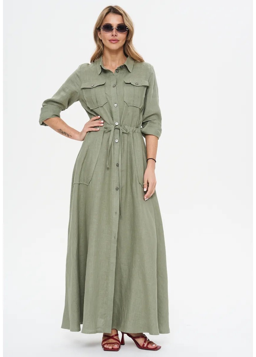 Повседневное платье Clawear зеленый