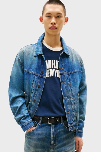 Джинсовая куртка Tommy Jeans синий