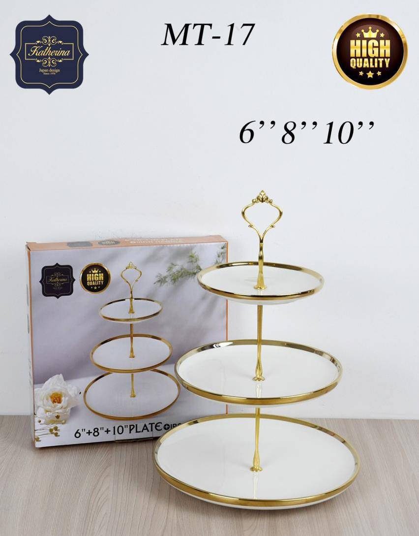 Этажерка Loraine MT-17 круглая 3 шт