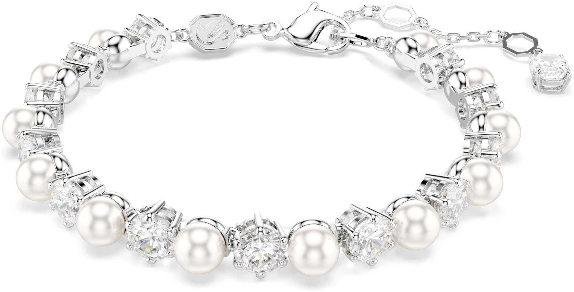 Swarovski длина 17 см ювелирный сплав, кристаллы Swarovski
