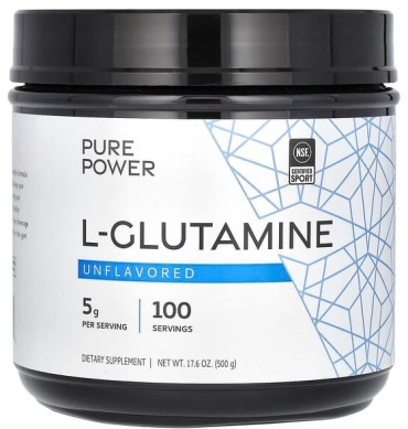 Аминокислота Dr. Mercola Pure Power, L-глютамин нейтральный