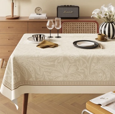 Скатерть DANL casual 3 FELK 180x120 см, ПВХ, полиэстер, 1 шт