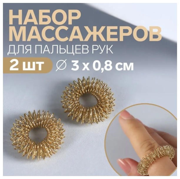 Массажер SND-GO BSMXM-11790G-2 ручной акупунктурный