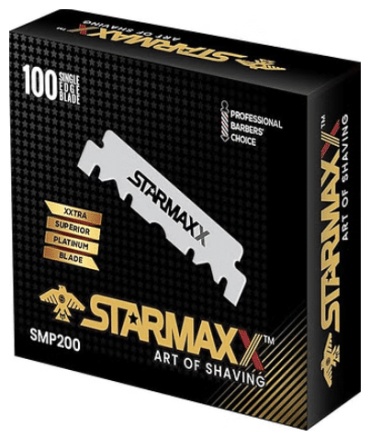Starmaxx art of shaving лезвия классические 100шт сменная кассета 1 шт