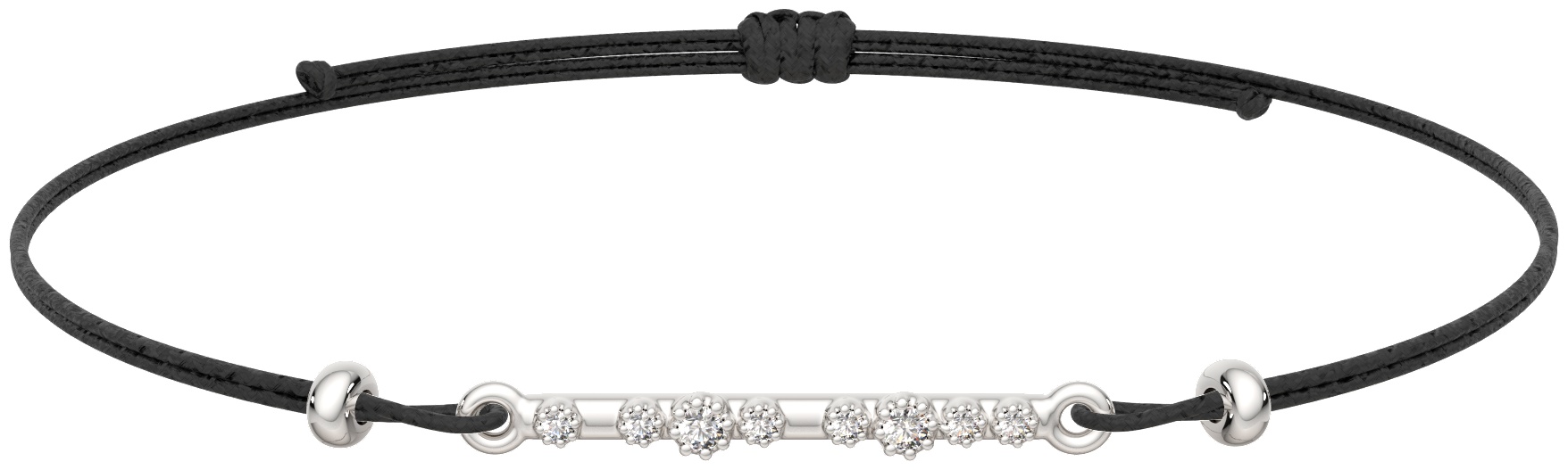 Lucente Silver BRA-LU-925-5893748-18 длина 18 см, вес 1.09 г серебро, плетение отсутствует