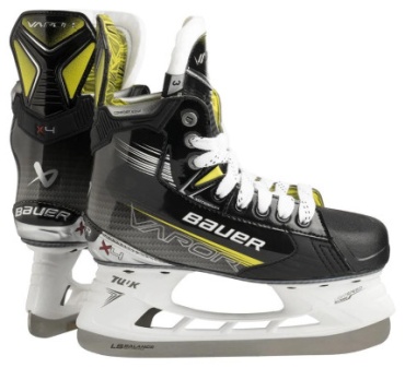 Bauer VAPOR X4 SKATE-JR хоккейные черный, желтый