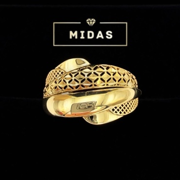 MIDAS 76350 размер 20 вес 1.96 г золото, без вставок