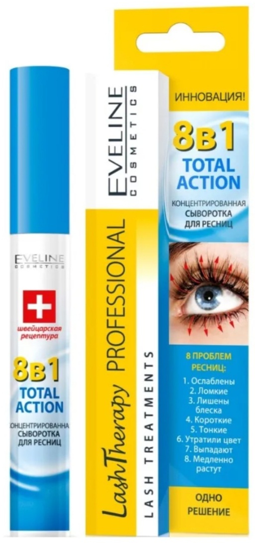 Тушь для ресниц Eveline Cosmetics Тушь для питания белый